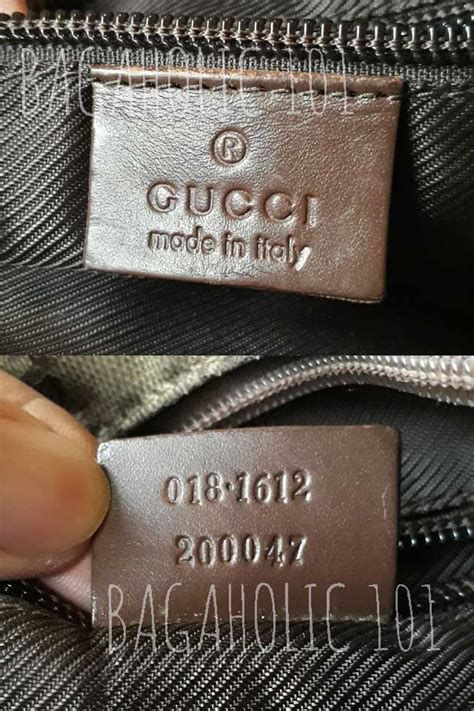 gucci bag type number 2237|gucci bag authenticity check.